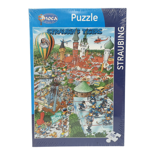Puzzle Straubing Tigers Meister 2006 – moca 500 Teile