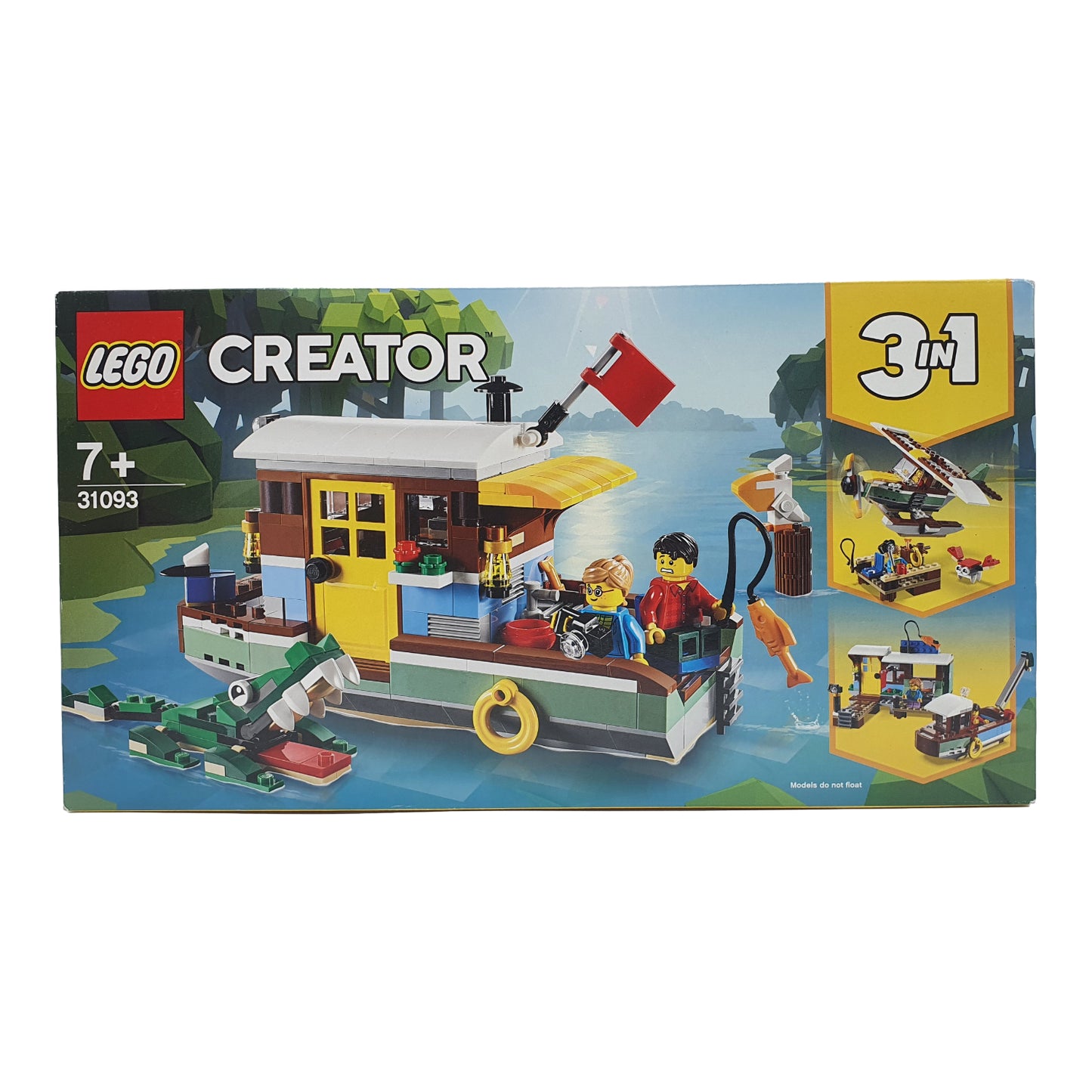 Lego 31093 - Hausboot – Creator 3in1