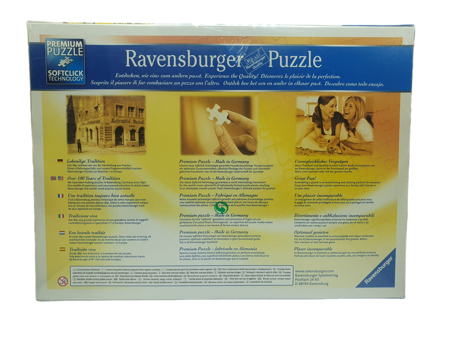 Ed Hardy In Memory of LOVE Puzzle 1000 Teile Ravensburger NEU & OVP