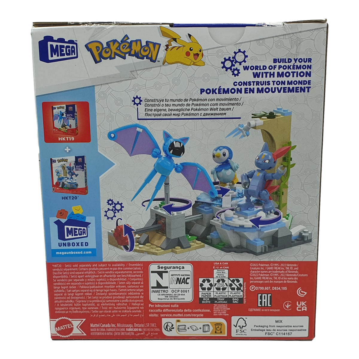 Zubat HKT19 Mitternachtsflug – Pokemon – Mega Construx