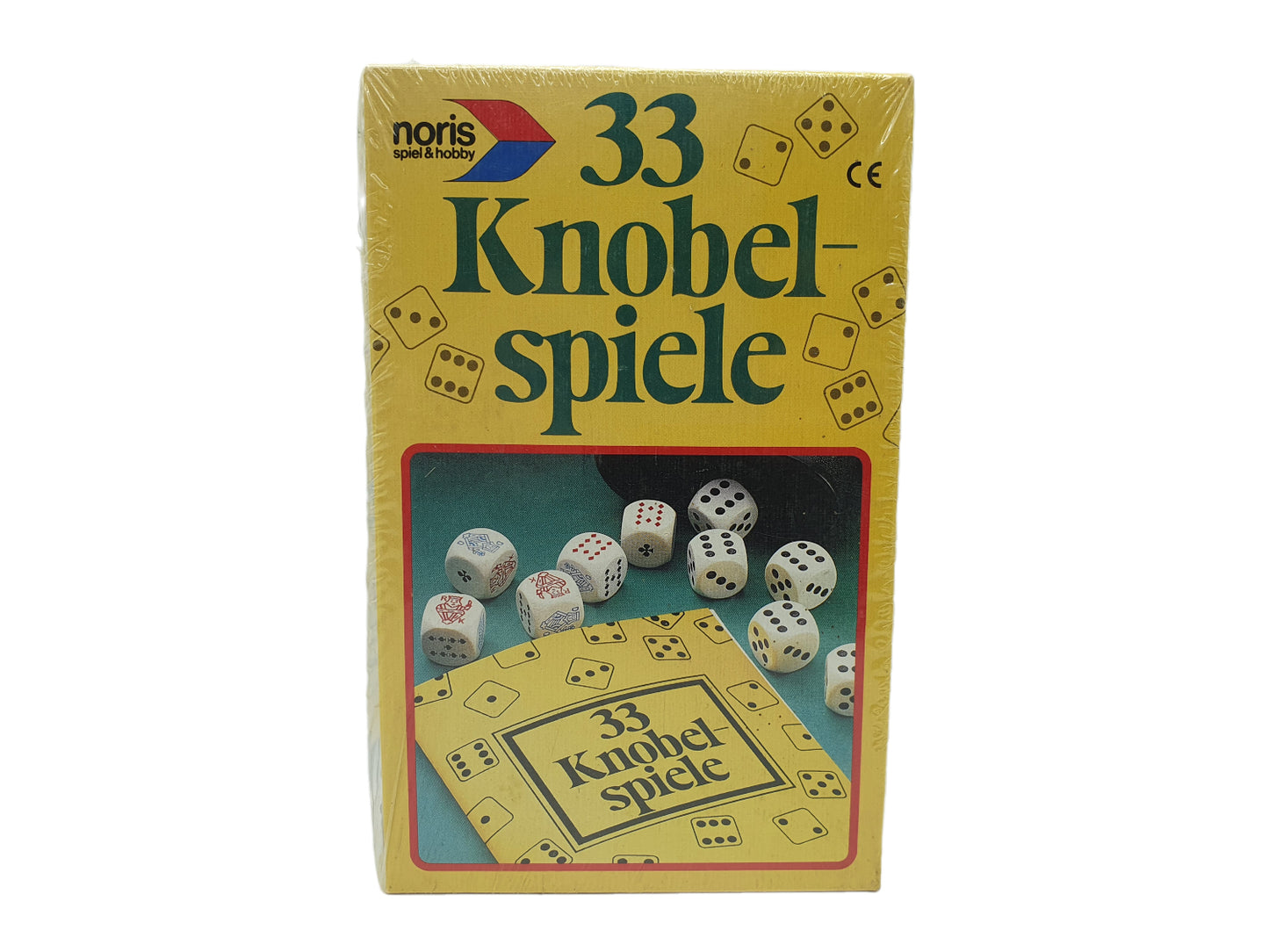 Noris 33 Knobel Spiele - verschiedene Spiele mit Würfeln und Becher