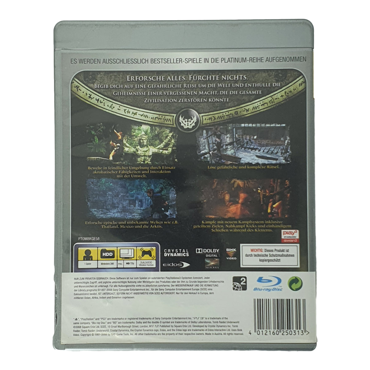 Tomb Raider Underworld – PlayStation 3 Spiel