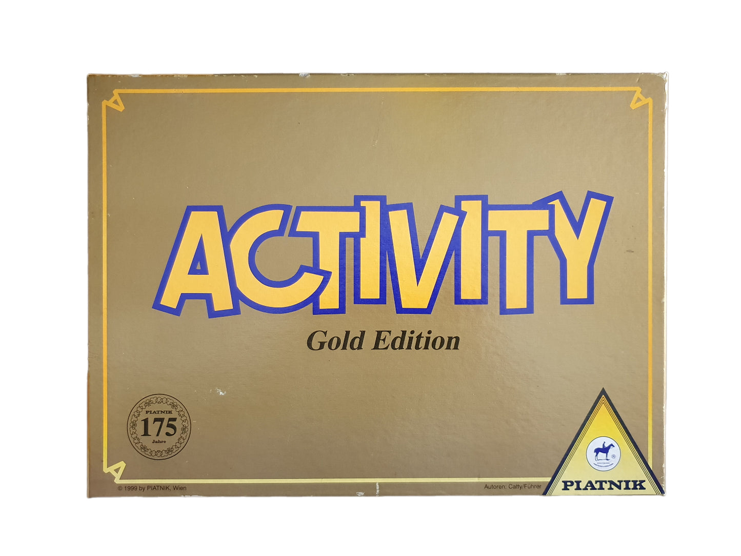 Activity Gold Edition 175 Jahre Jubiläum Piatnik - wie neu - gelbe Figur fehlt
