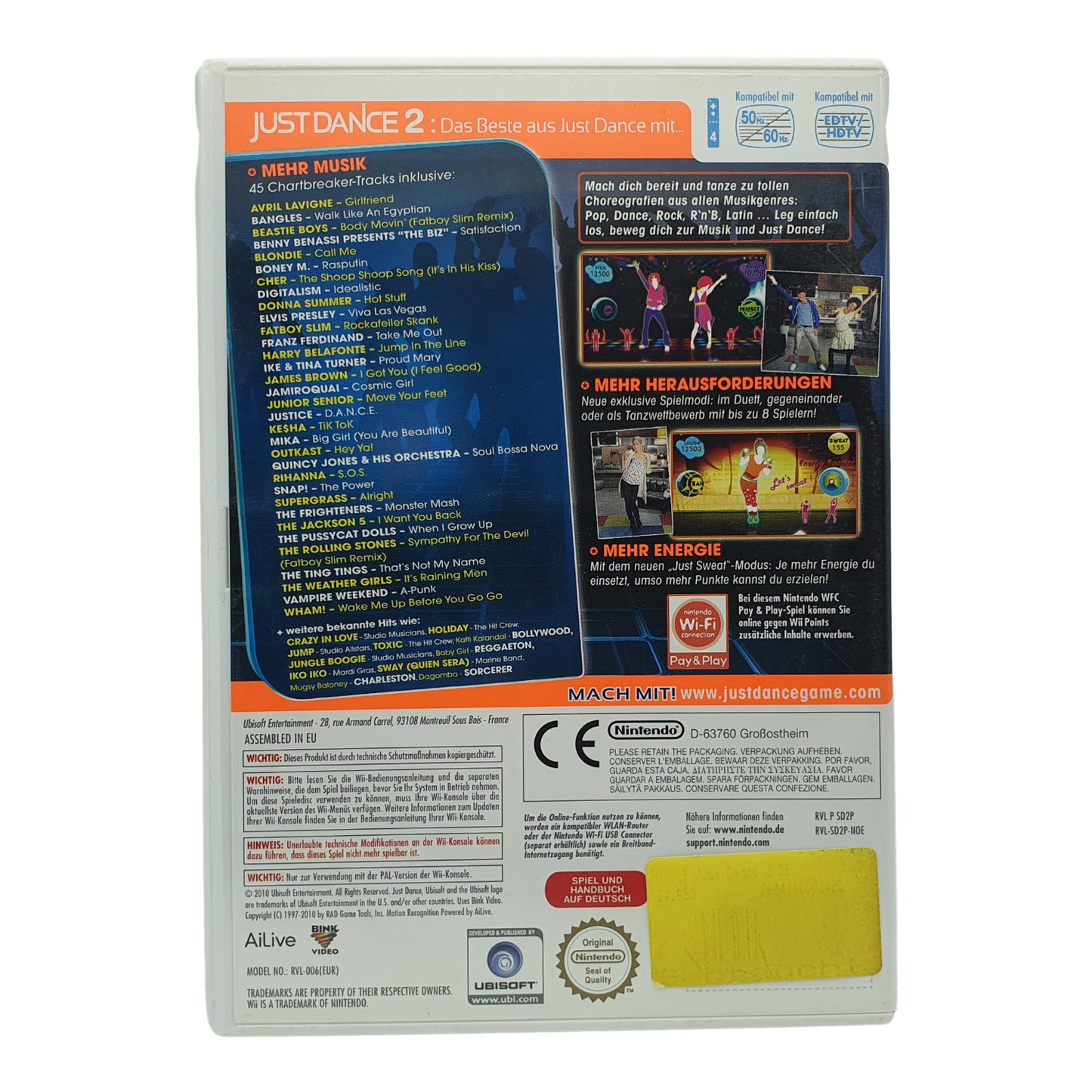 Nintendo Wii - Just Dance 2