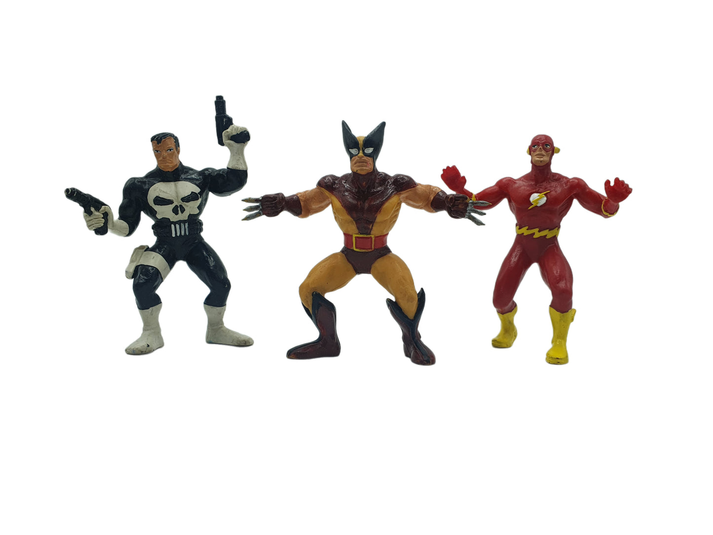 Marvel Punisher, Wolverine, The Flash Sammelfigur / Actionfigur von 1990 / 1991