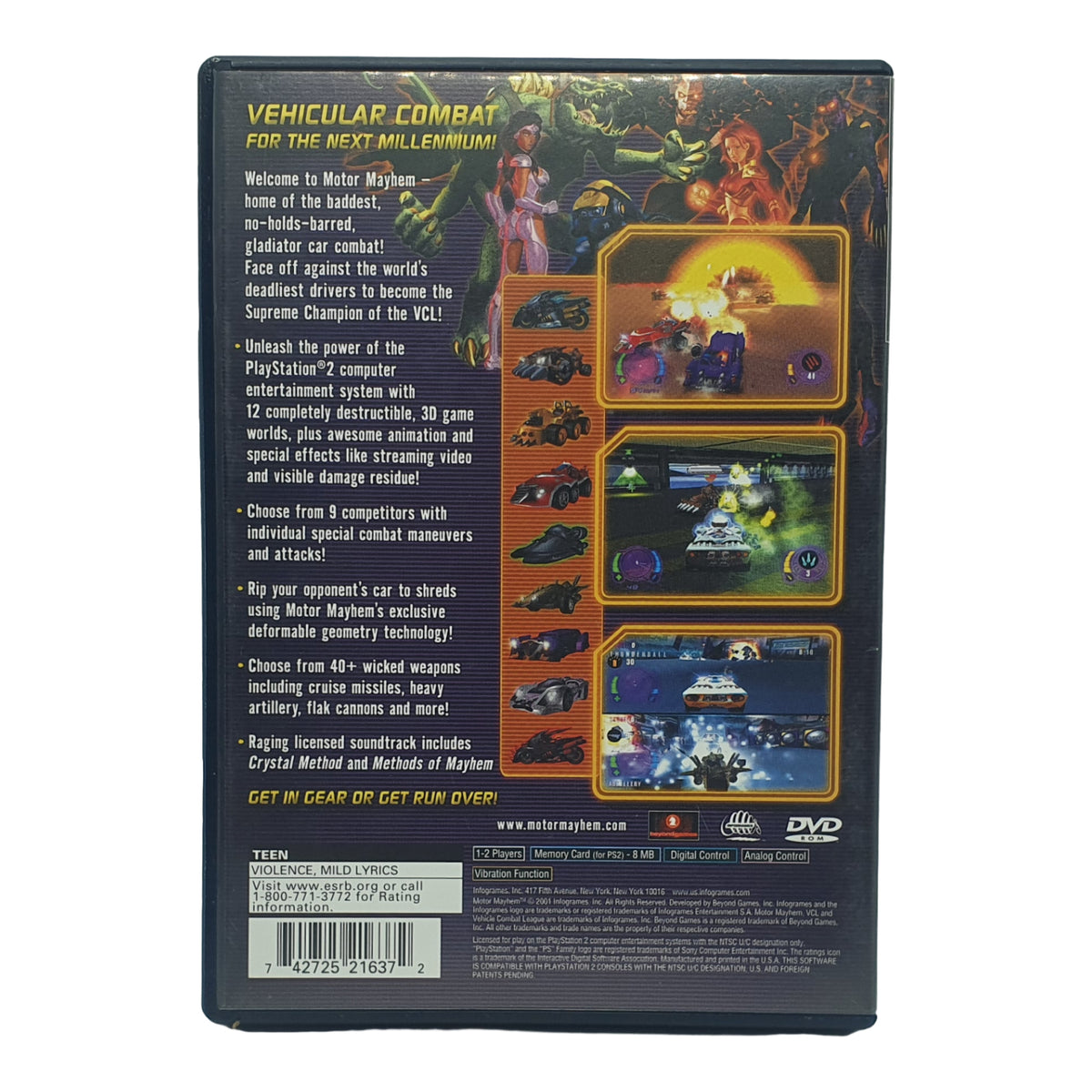 Motor Mayhem – PlayStation 2