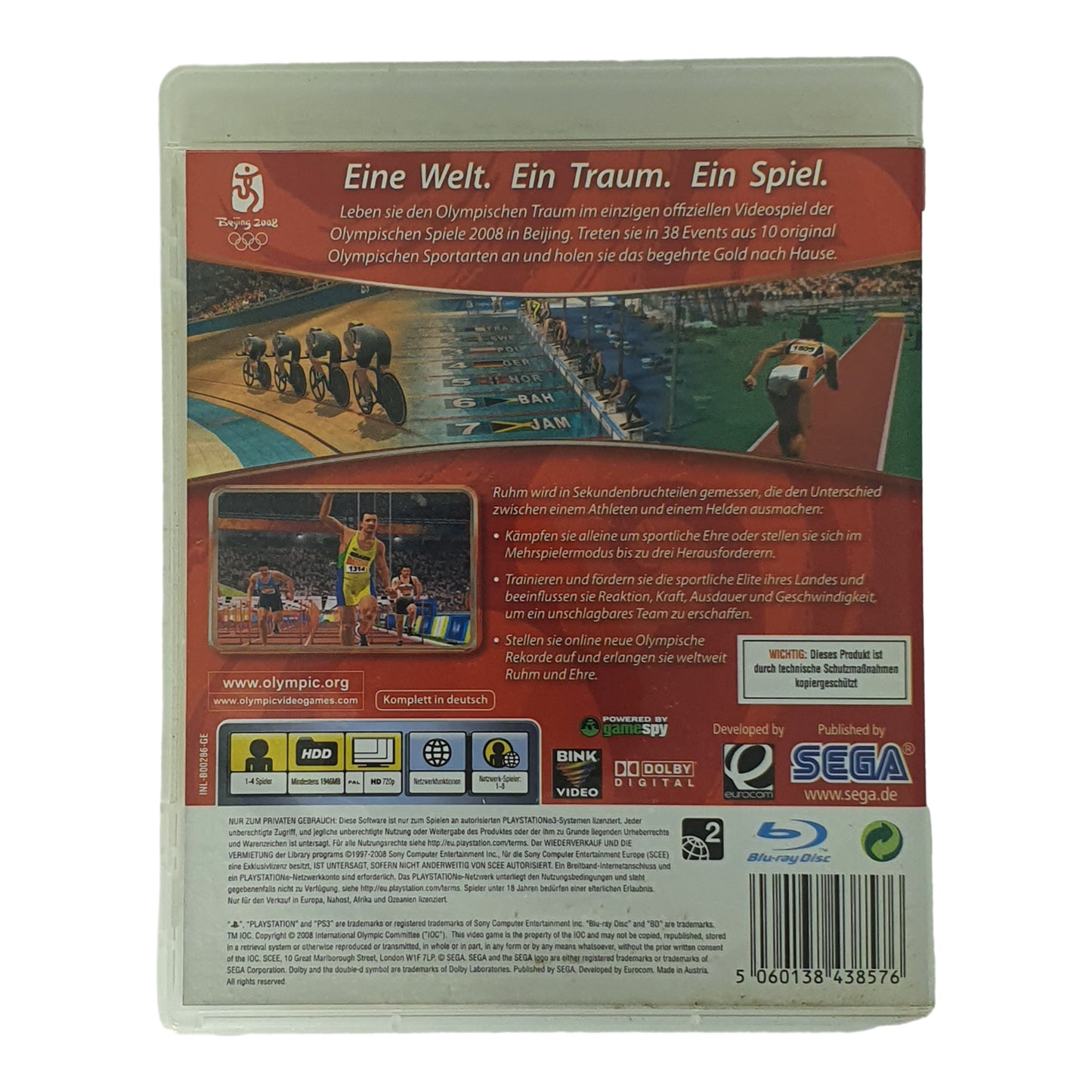 Beijing 2008 – PlayStation 3 Spiel