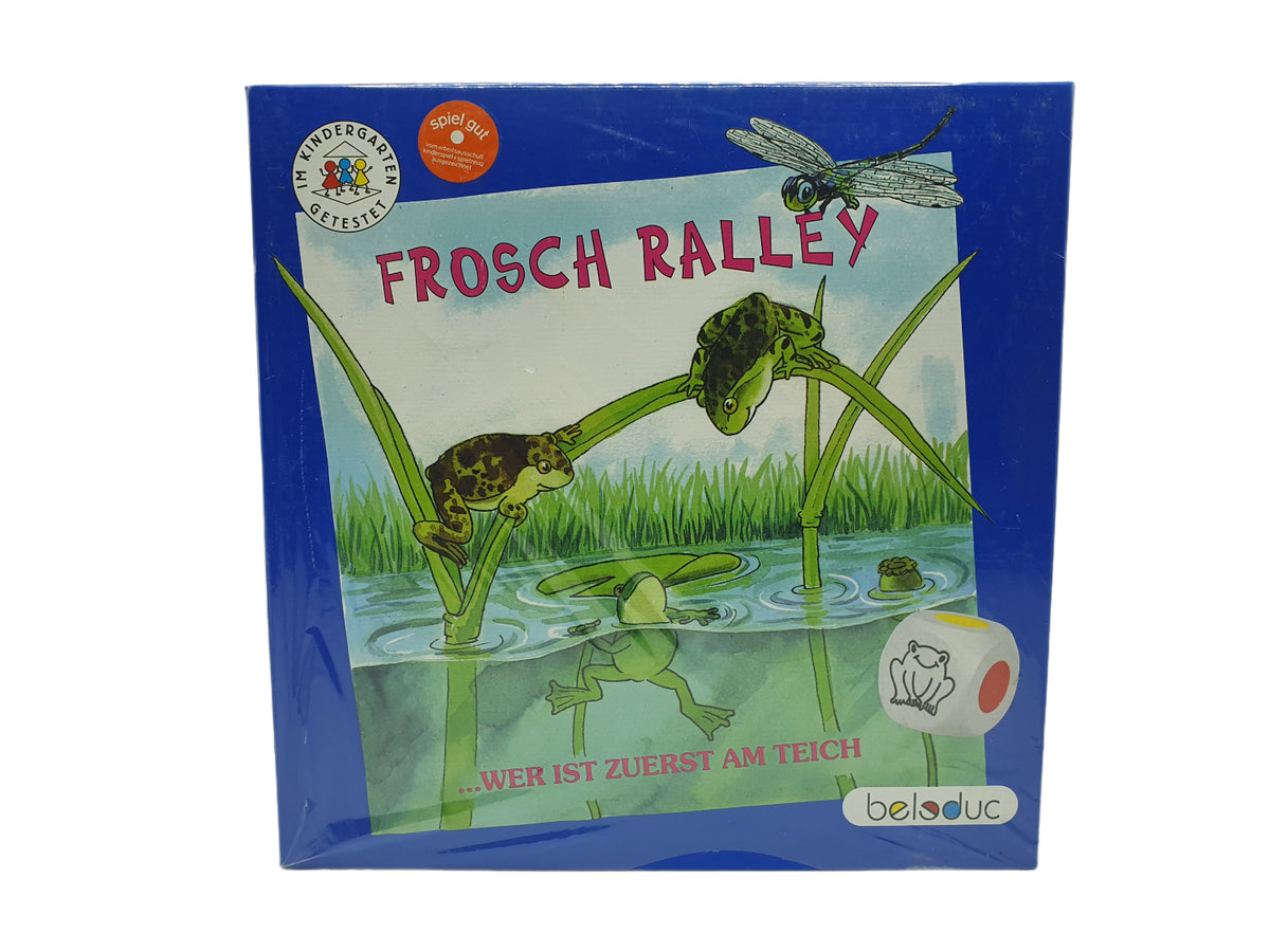 Frosch Ralley - Wer ist zuerst am Teich - beleduc