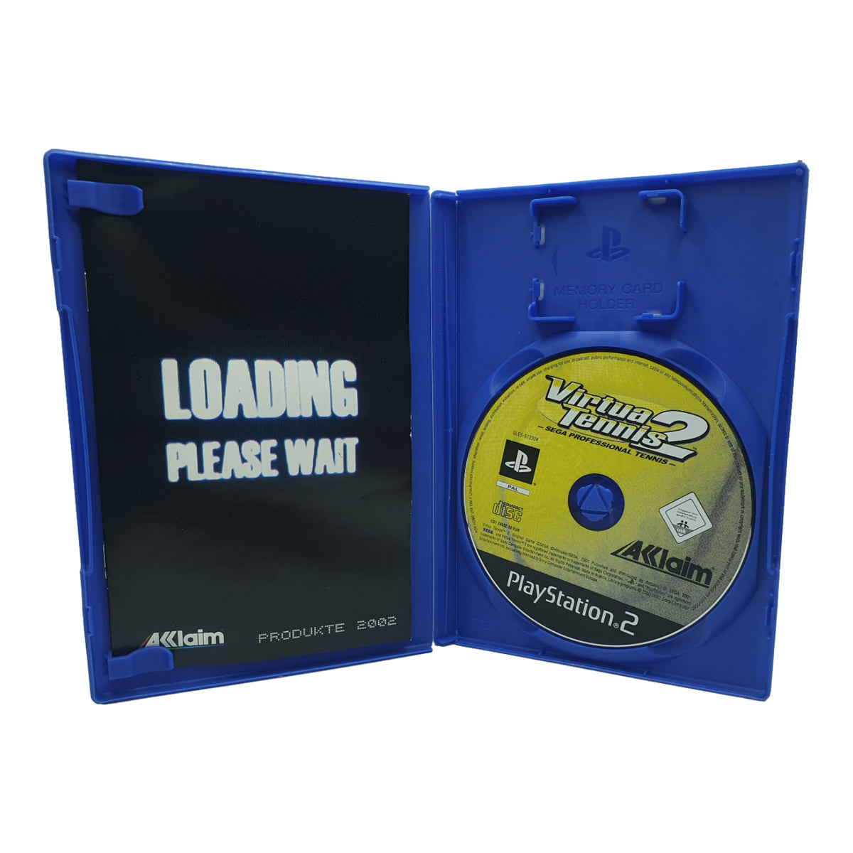 Virtual Tennis 2 – PlayStation 2 Spiel ohne Anleitung