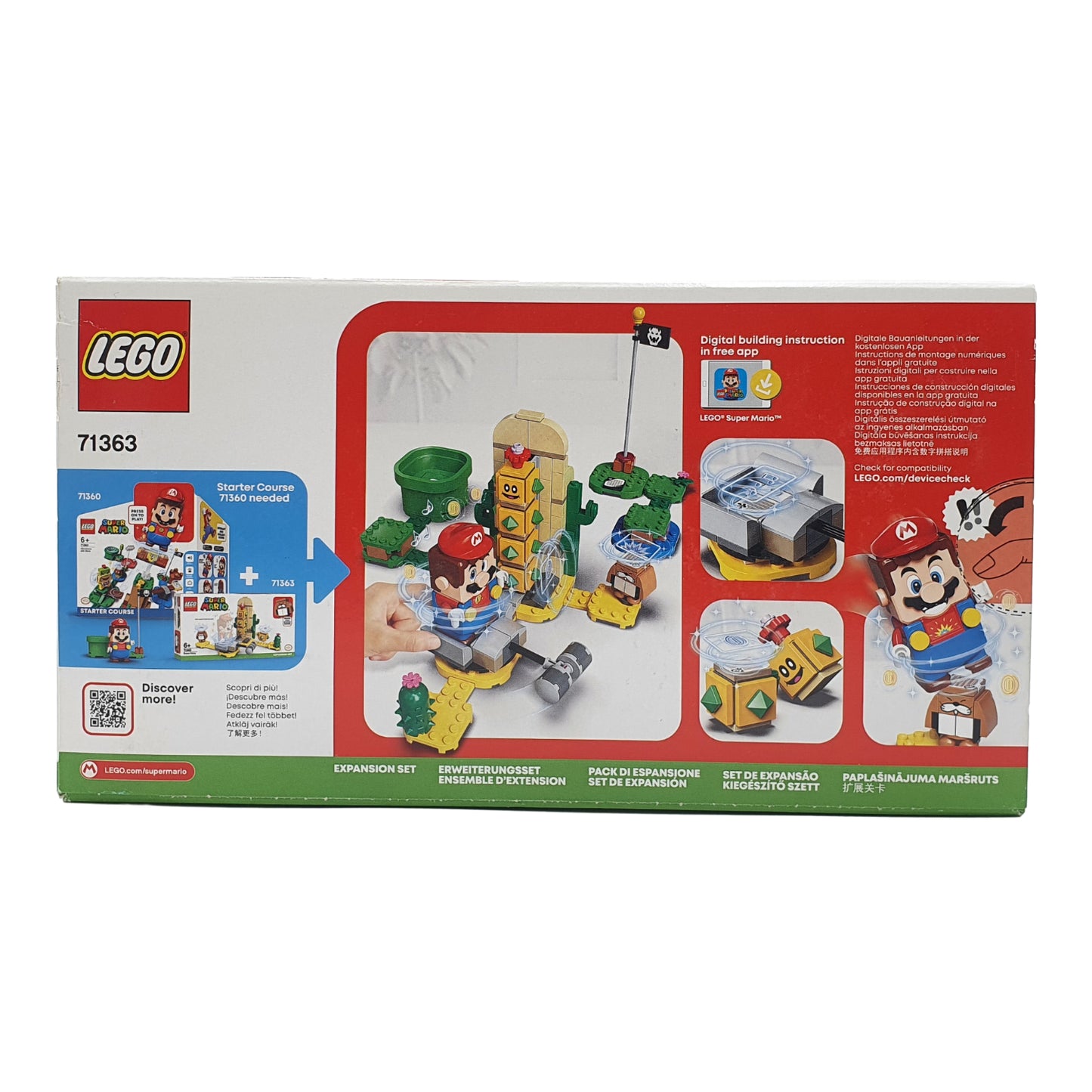 Lego 71363 - Wüsten Pokey Erweiterungsset – Super Mario