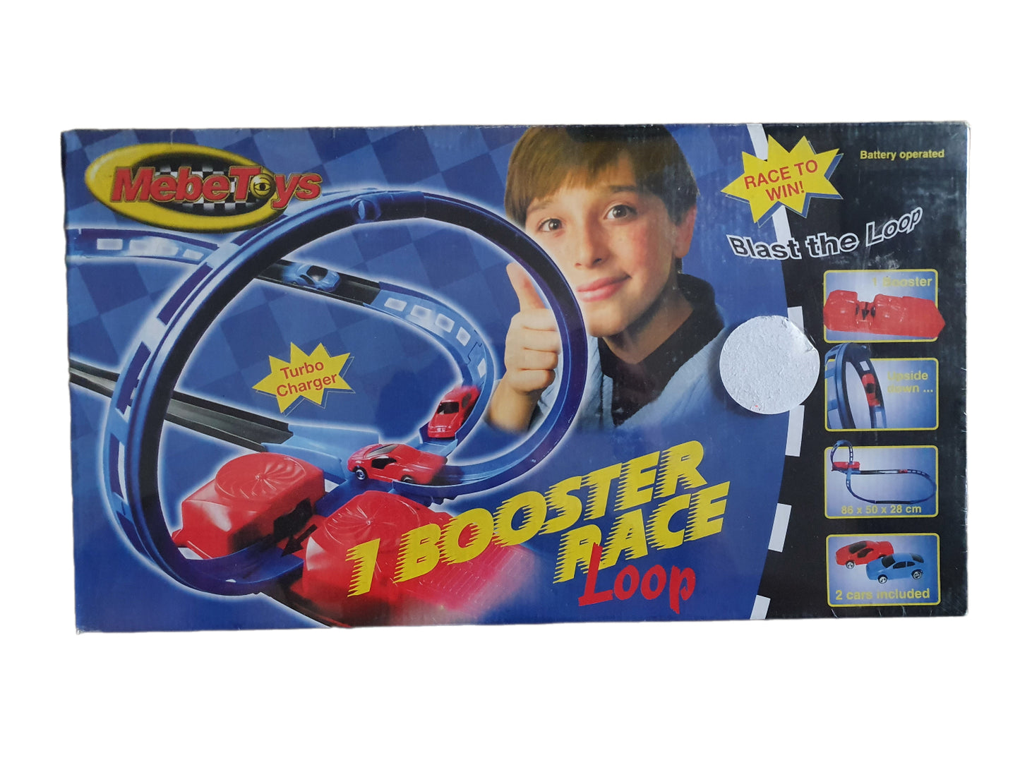 Booster Race Loop Race Track - Mebe Toys - Vintage NEU und OVP
