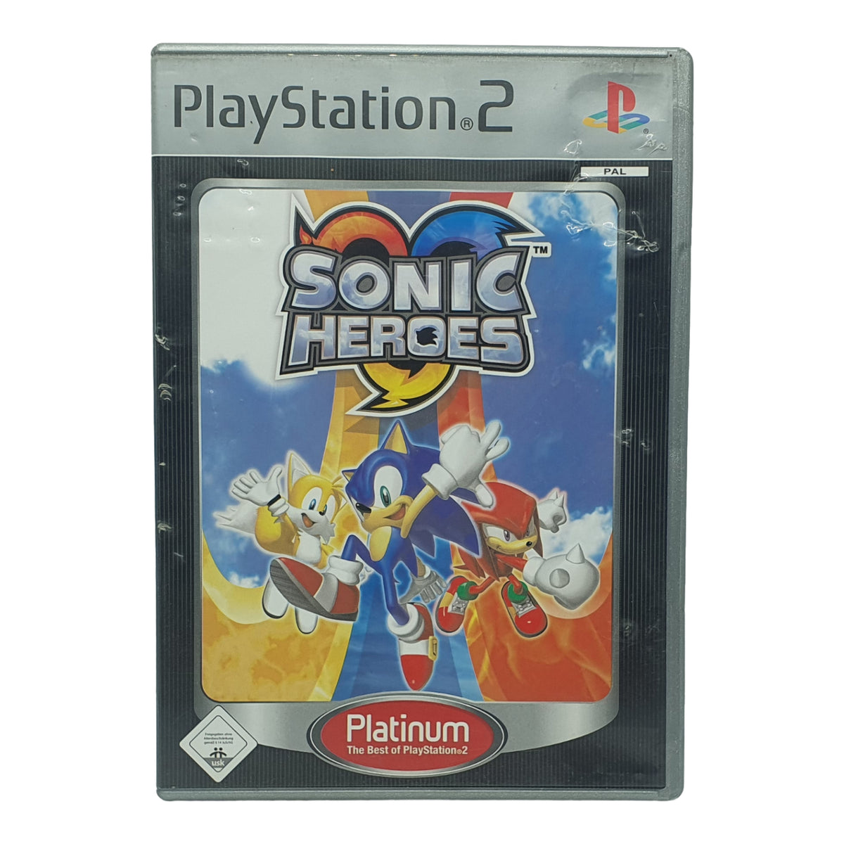 Sonic Heroes – PlayStation 2 Spiel ohne Anleitung