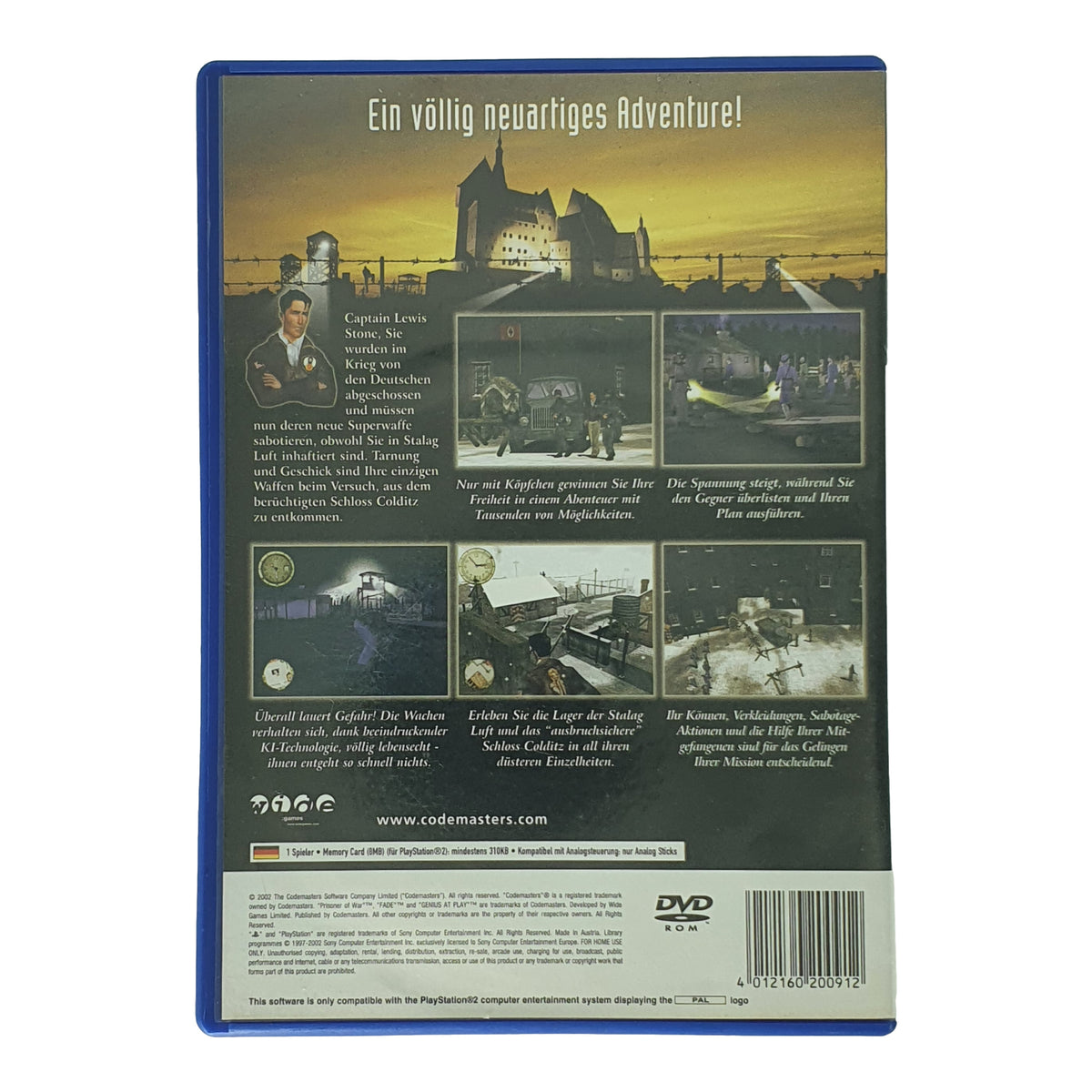 World War II Prisoner of War – PlayStation 2