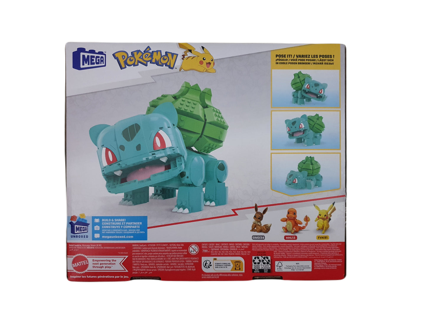 Jumbo Bisasam (HNT96) – Pokemon – Mega Construx