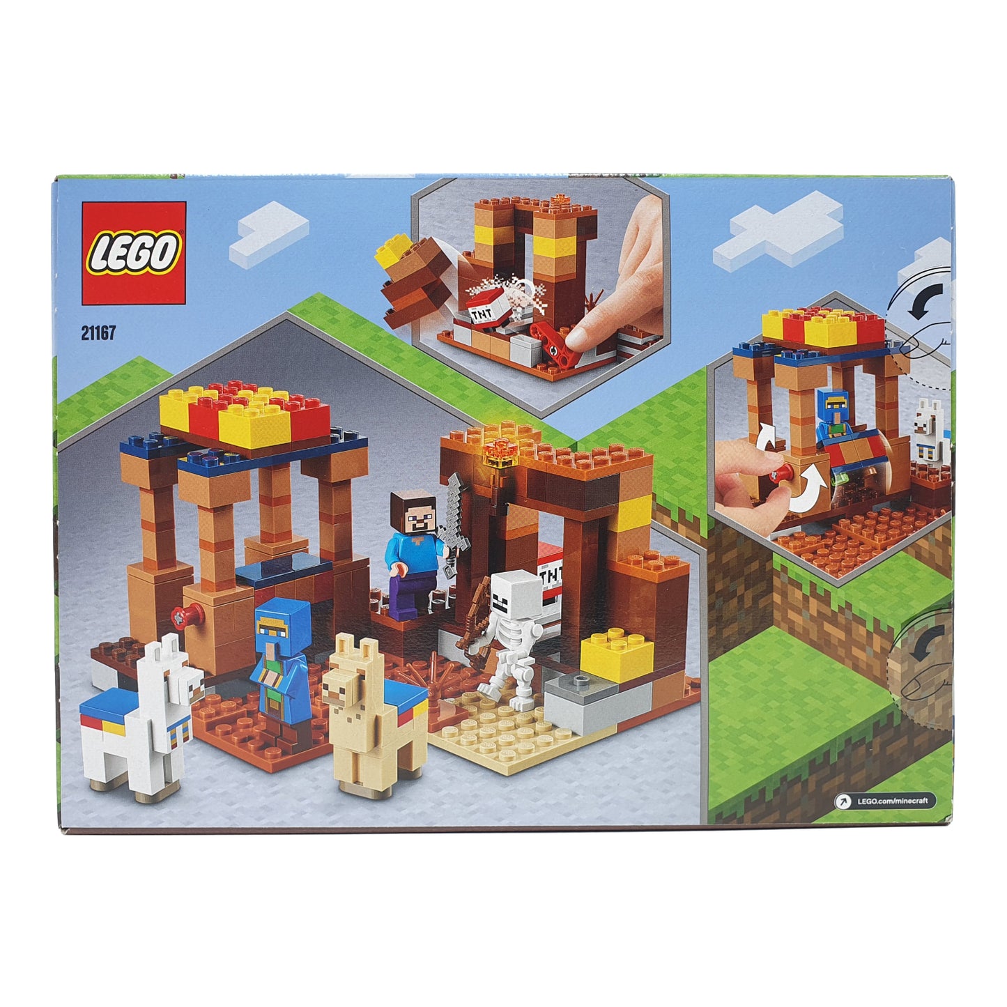 Lego 21167 - Der Handelsplatz – Minecraft