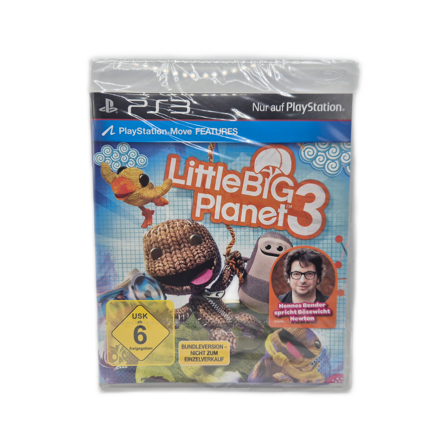 PlayStation 3 DualShock 3 Wireless Controller Schwarz + Little Big Planet 3