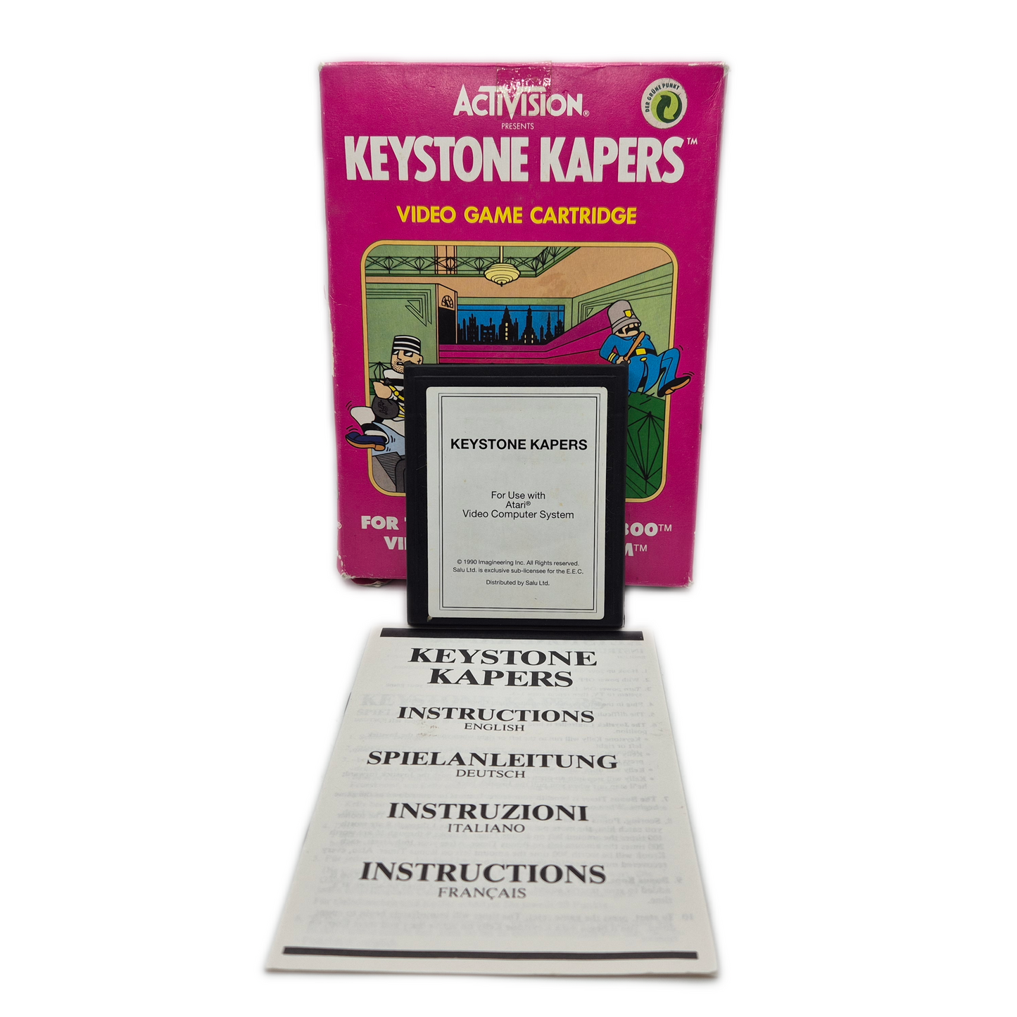 Keystone Kapers - Atari 2600 + Anleitung und OVP