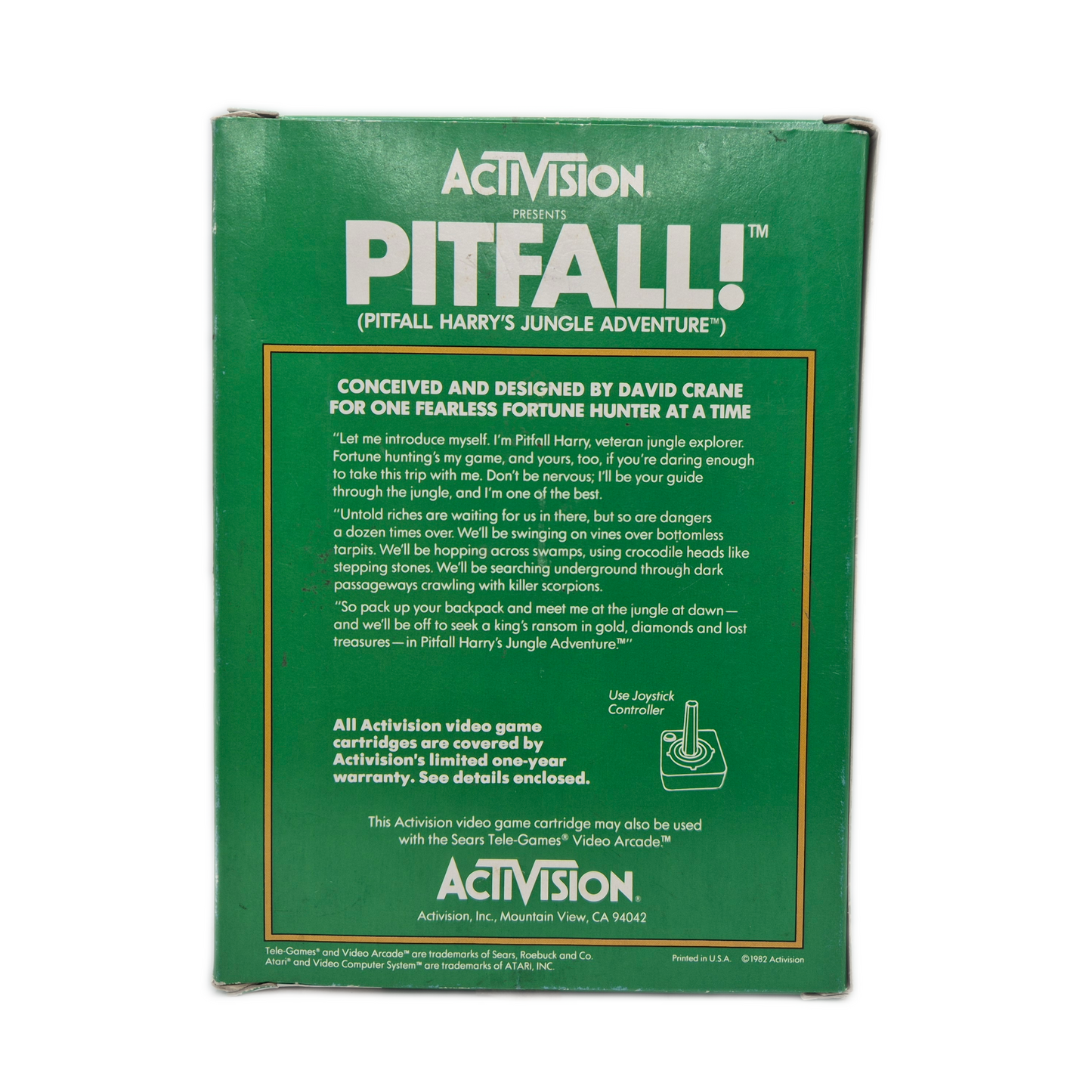 Pitfall! - Atari 2600 + Anleitung und OVP