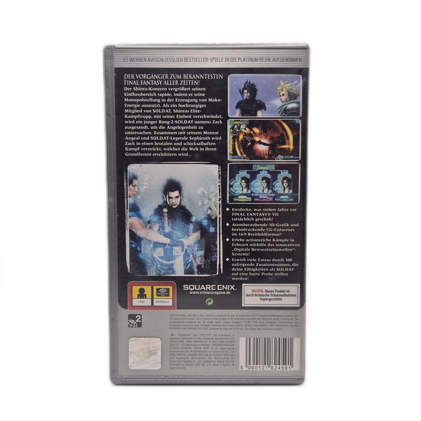 Crisis Core Final Fantasy VII - Playstation PSP