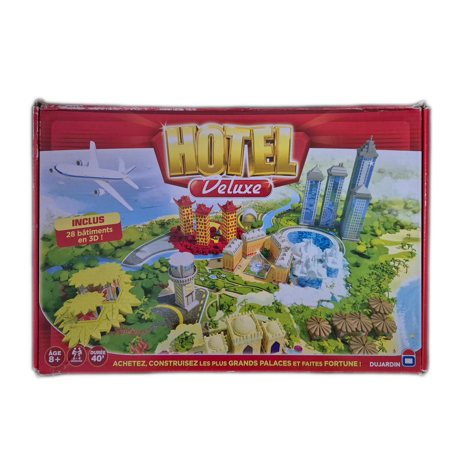 Hotel Deluxe Brettspiel französisch Dujardin (ohne Anleitung)