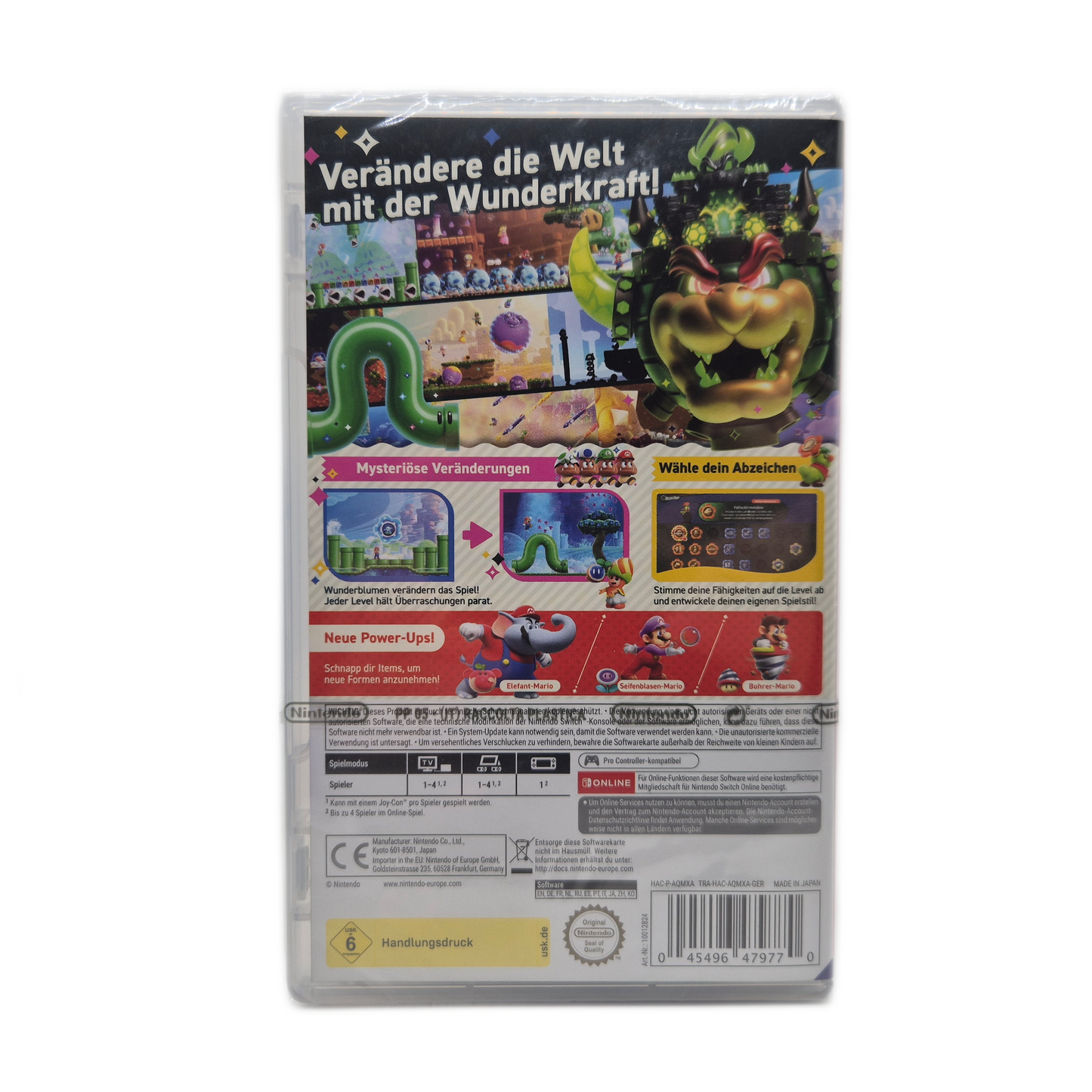 Super Mario Bros. Wonder - Nintendo Switch - NEU