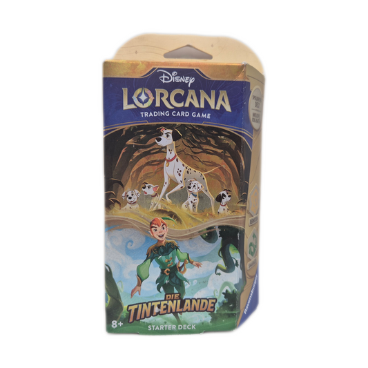 Disney Lorcana - Die Tintenlande - Bernstein & Smaragd - Starter Deck Deutsch
