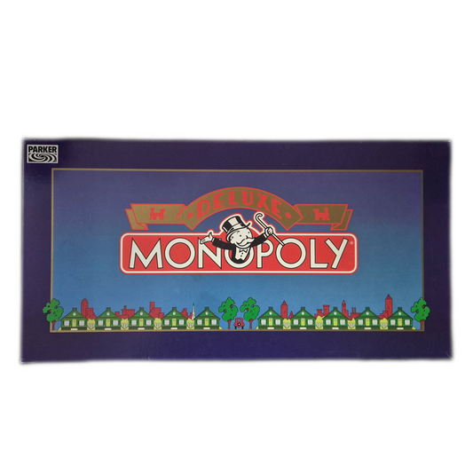 Monopoly Deluxe Edition Parker 1985 - Poststraße fehlt