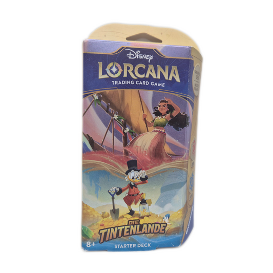 Disney Lorcana - Die Tintenlande - Rubin & Saphir - Starter Deck Deutsch