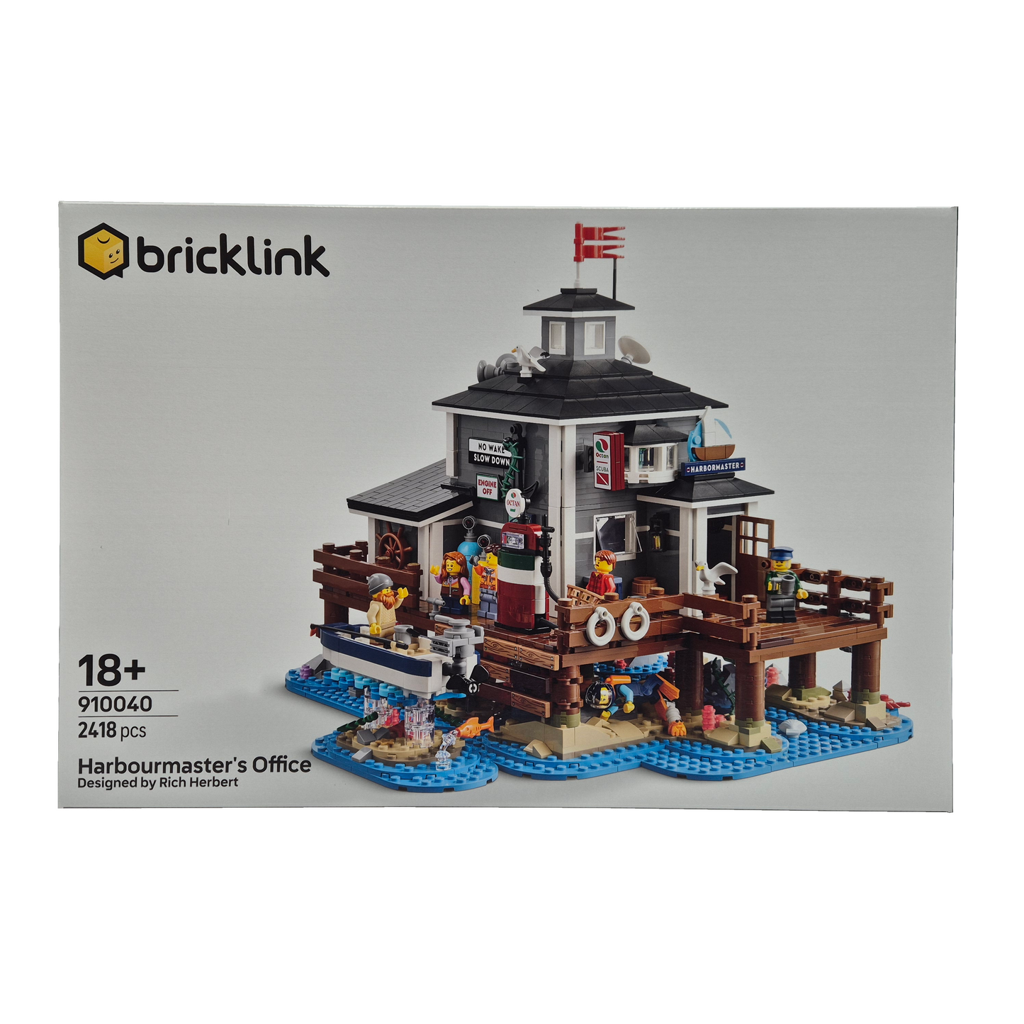 Lego 910040 - Hafenmeisterei – Bricklink Designer Program