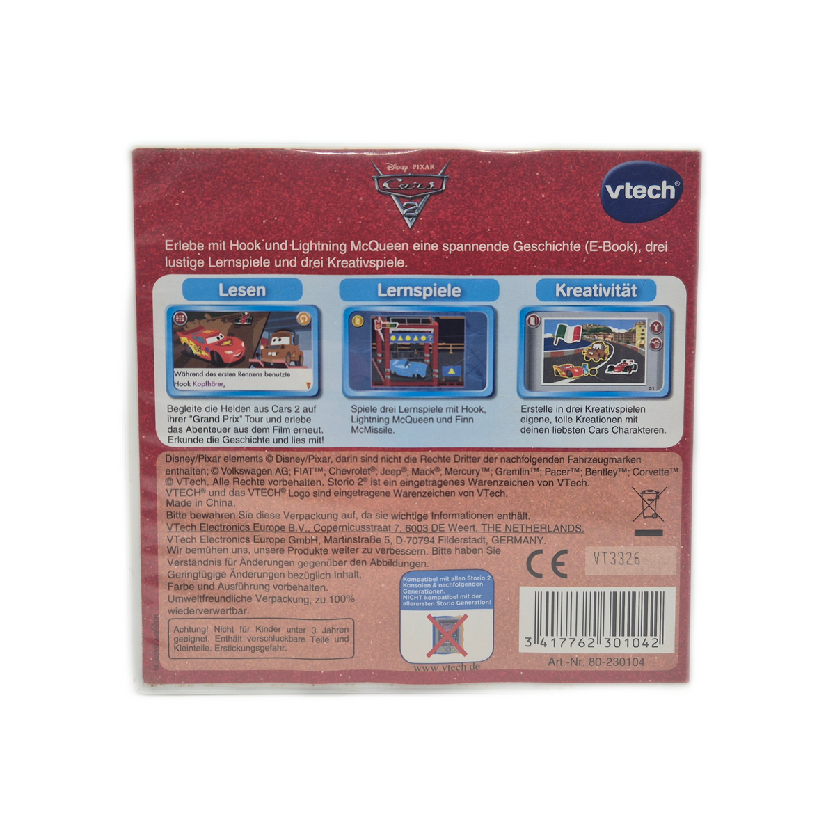 Cars Storio – Vtech Spiel