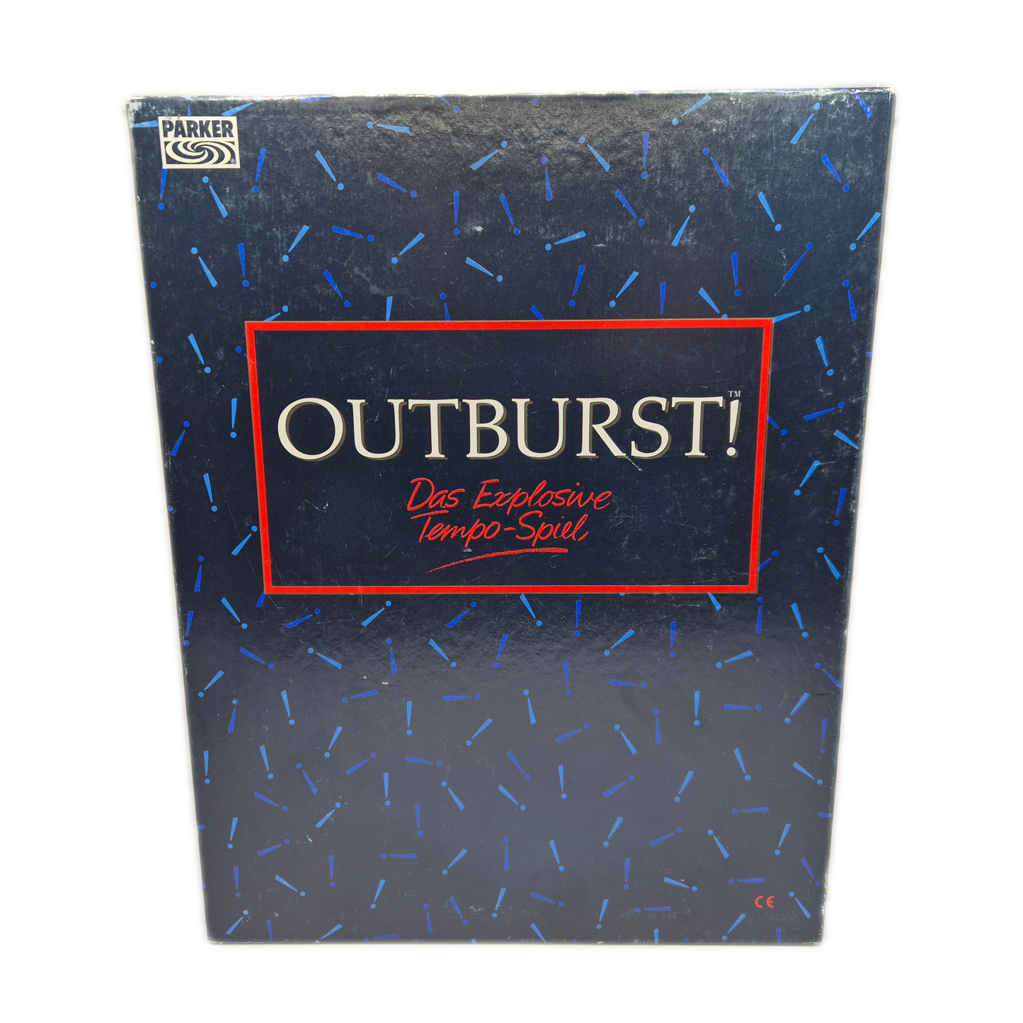 Parker Outburst! Das explosive Tempo Spiel Gesellschaftsspiel 1992