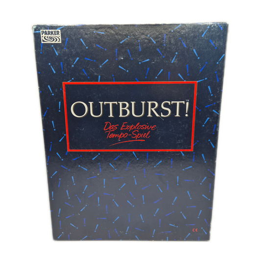 Parker Outburst! Das explosive Tempo Spiel Gesellschaftsspiel 1992