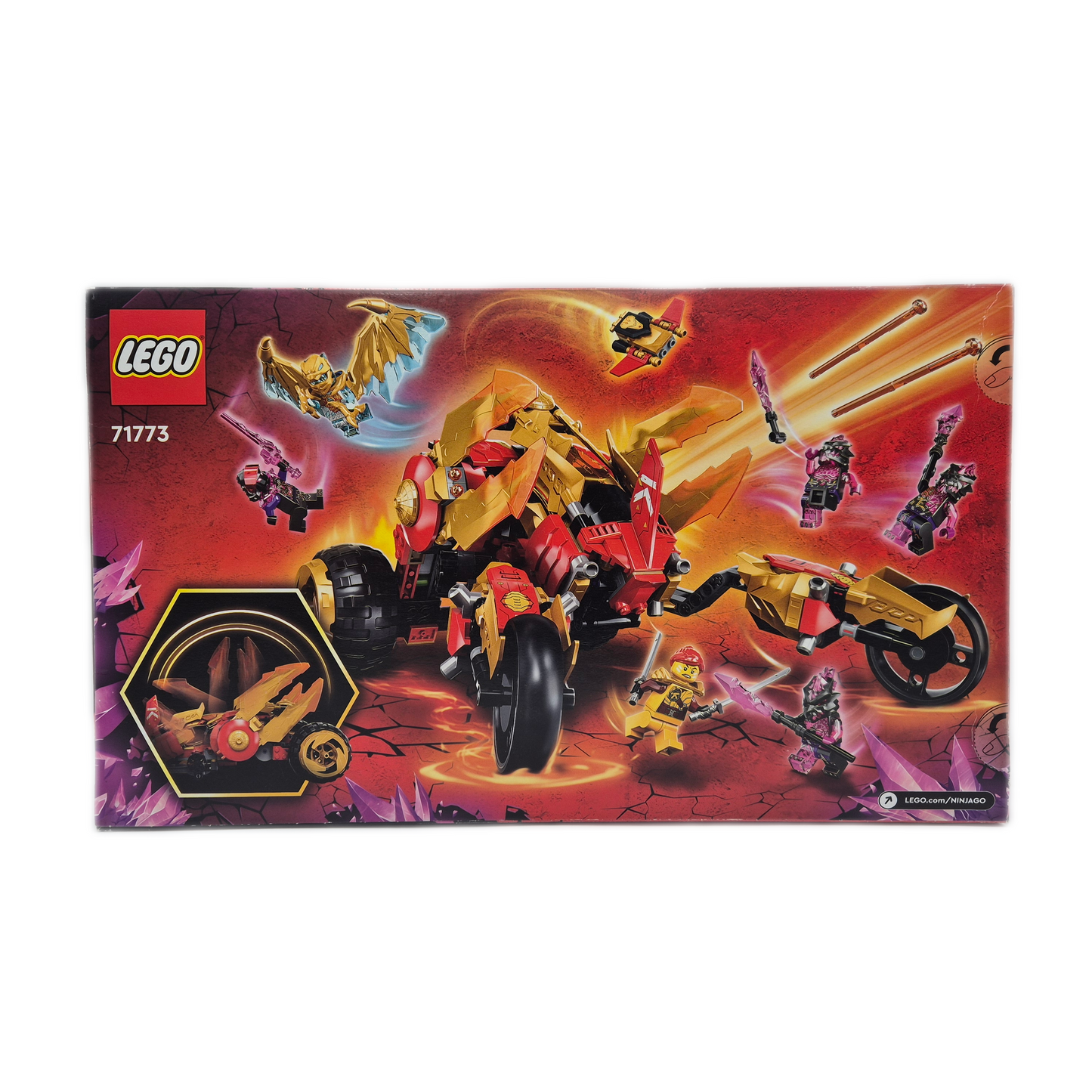 Lego 71773 - Kais Golddrachen-Raider – Ninjago