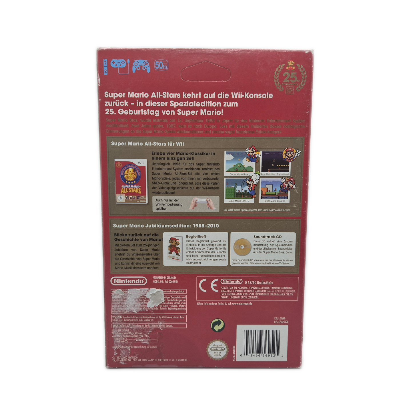Super Mario All-Stars 25-Jahre Jubiläumsedition - Nintendo Wii