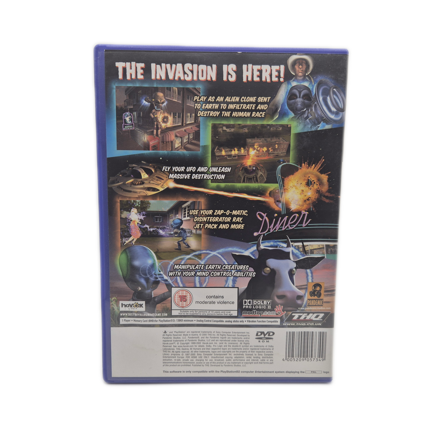 Destroy All Humans - PlayStation 2