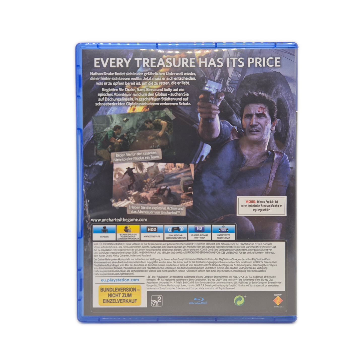 Uncharted 4: A Thief's End -  PlayStation 4