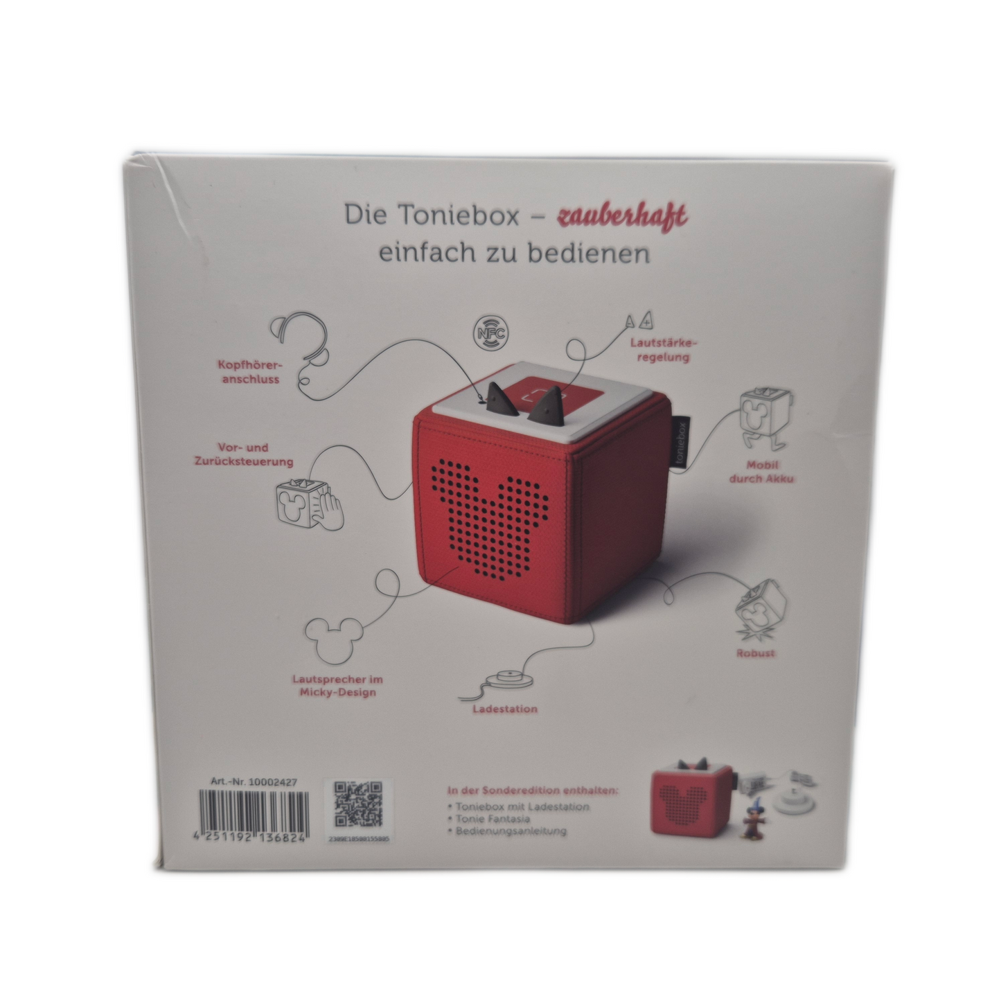 Tonies Toniebox Disney 100 Starterset limitierte Sonderedition