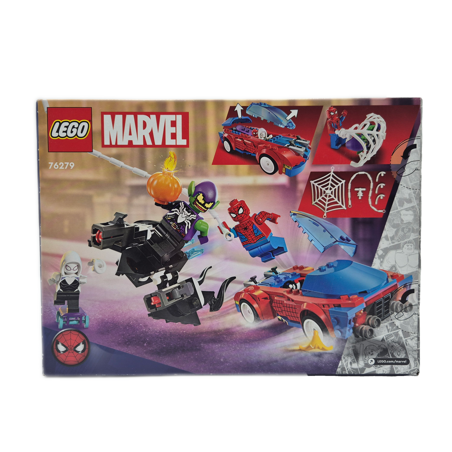Lego 76279 - Spider-Mans Rennauto & Venom Green Goblin - Super Heroes