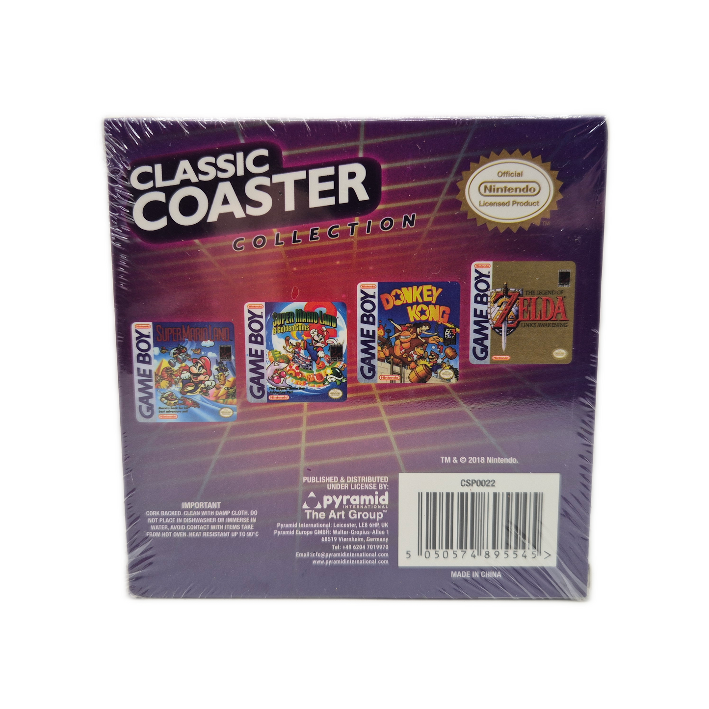 Nintendo Gameboy Untersetzer Classic Coaster Collection