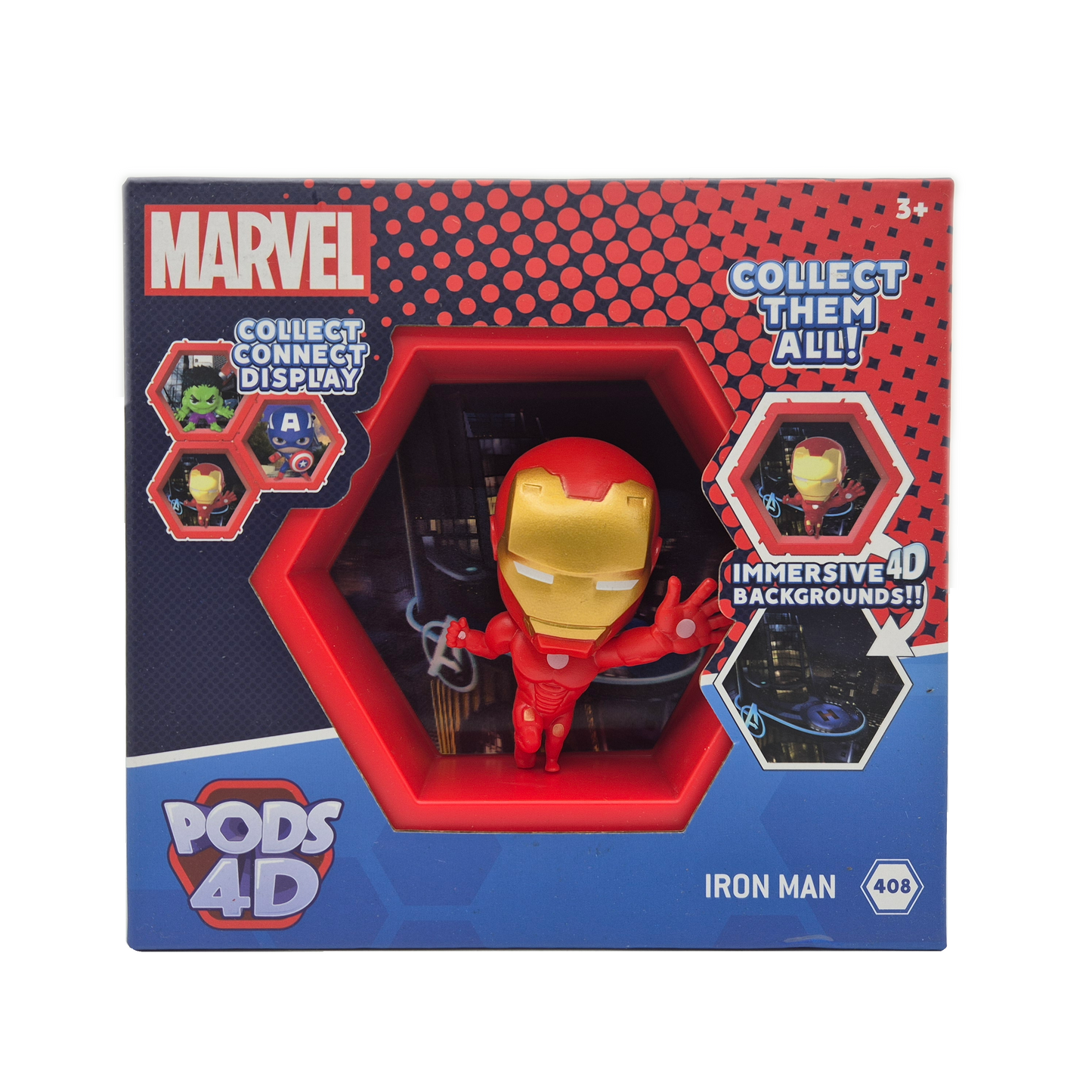 Wow! Pods 4D Connectable Collection DC, Disney, Marvel