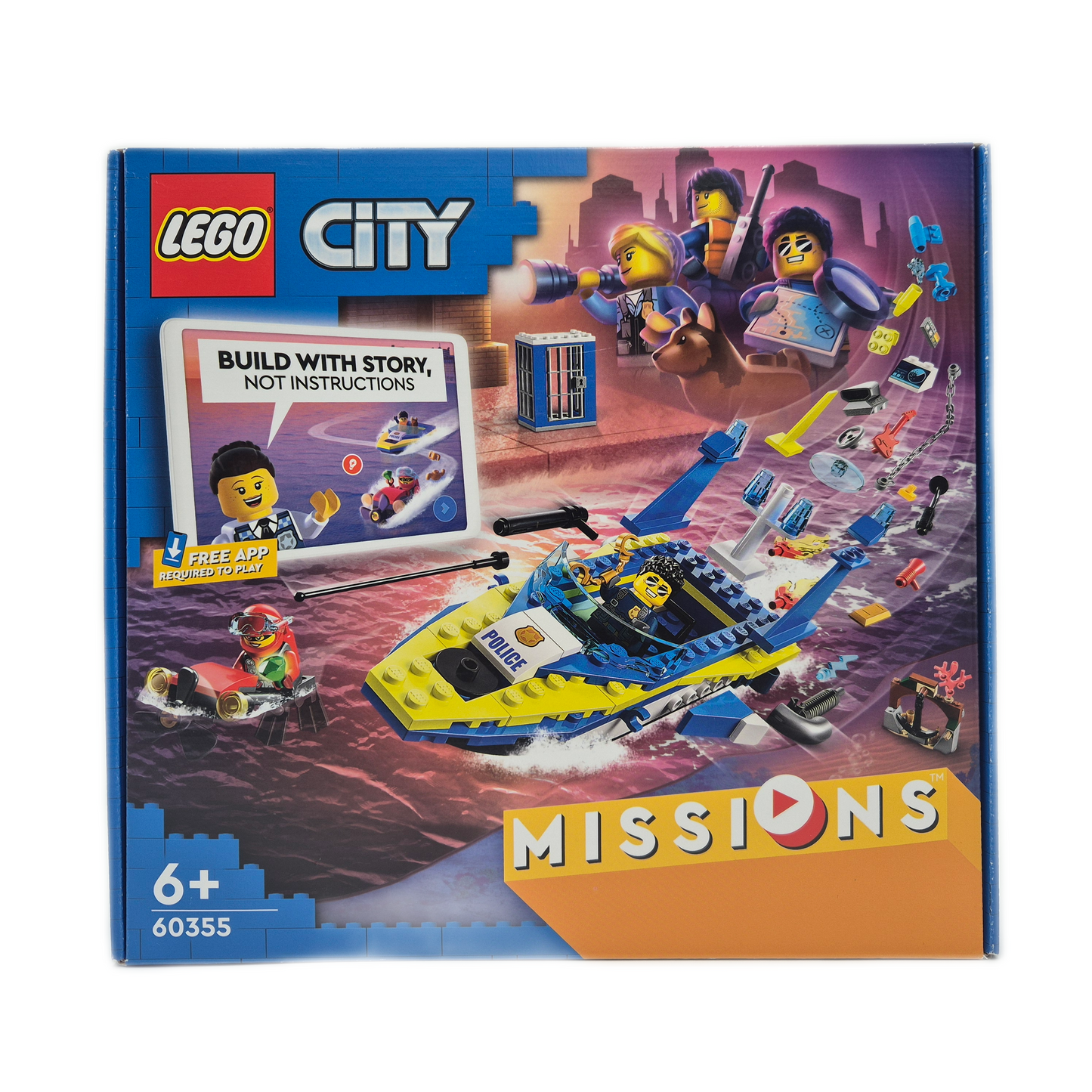Lego 60355 - Detektivmissionen der Wasserpolizei – City