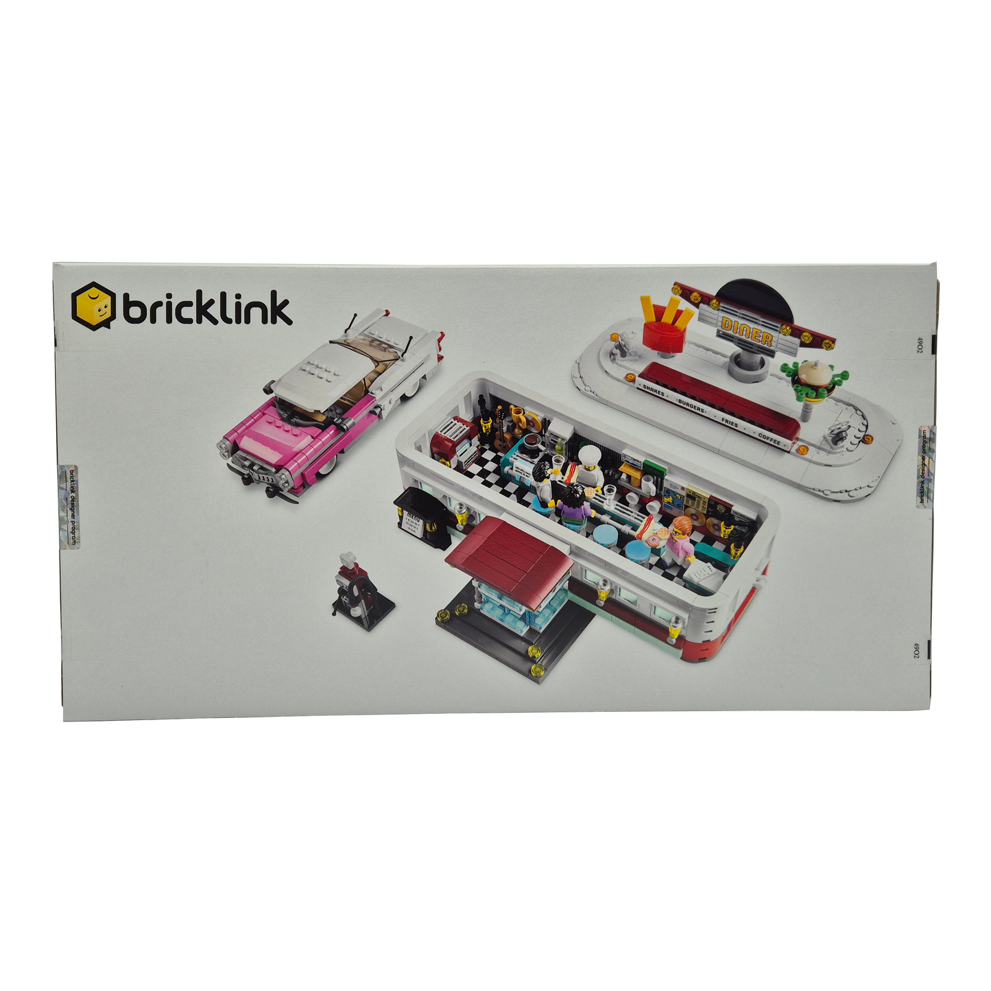 Lego 910011 - Restaurant aus den 1950er-Jahren – Bricklink Designer Program