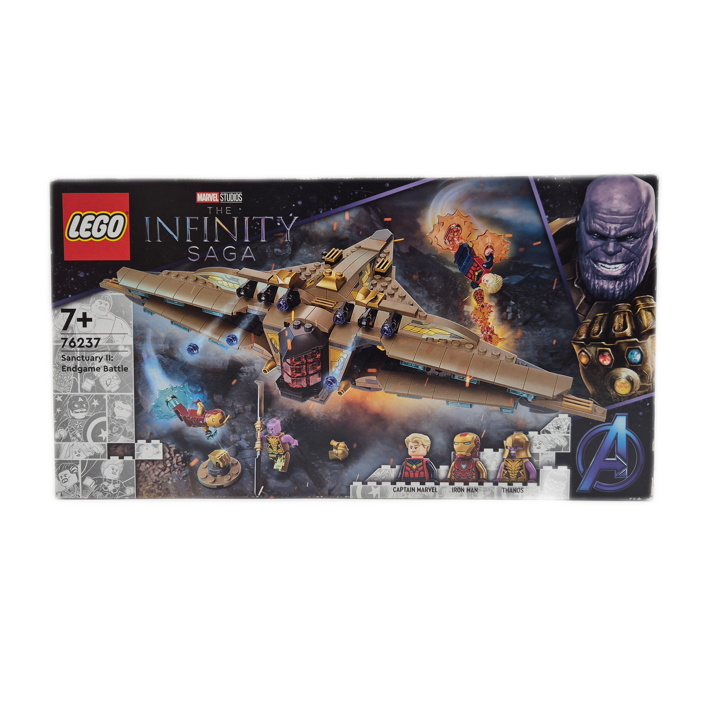 Lego 76237 - Sanctuary II: Finales Duell - Marvel Super Heroes