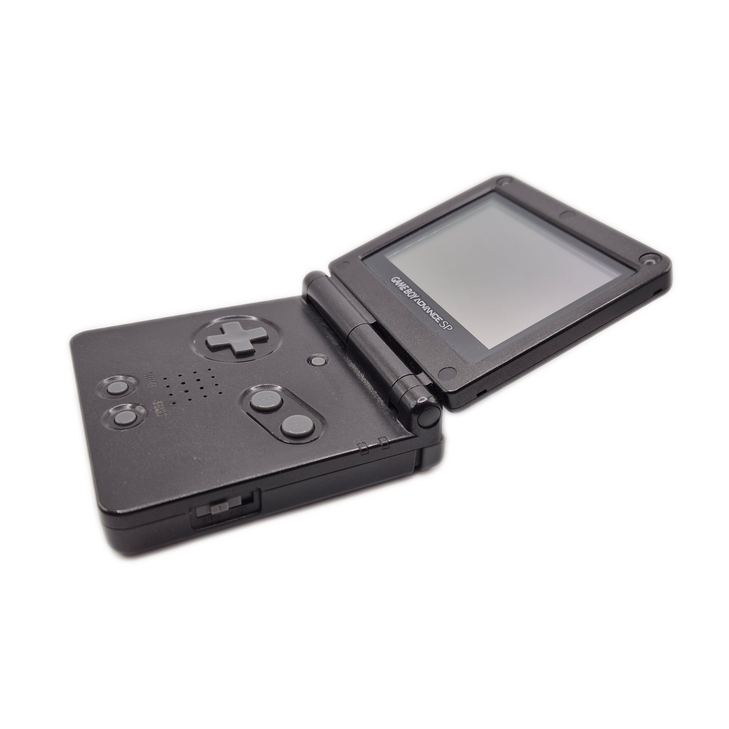 Gameboy Advance SP AGS-001 schwarz mit 6 Spielen + Ladekabel