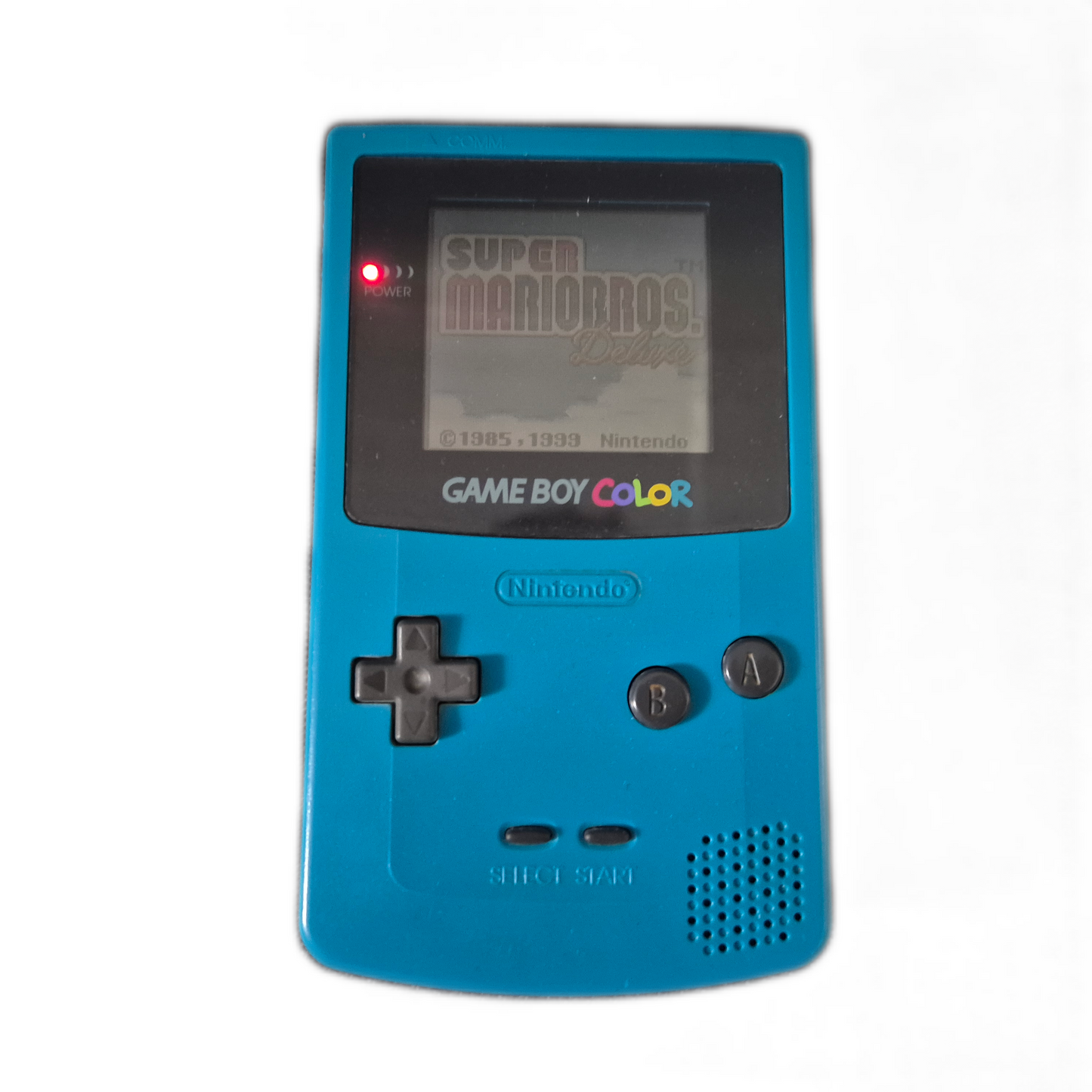 Gameboy Color Türkis mit Super Mario Bros Deluxe
