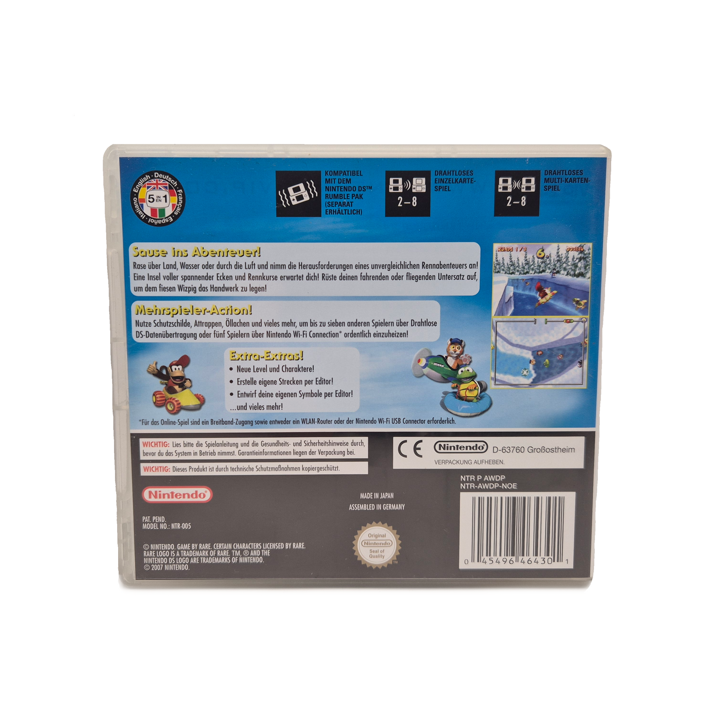 Diddy Kong Racing – Nintendo DS Spiel
