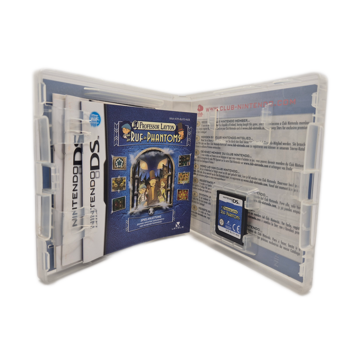 4x Professor Layton - Nintendo DS Spiele