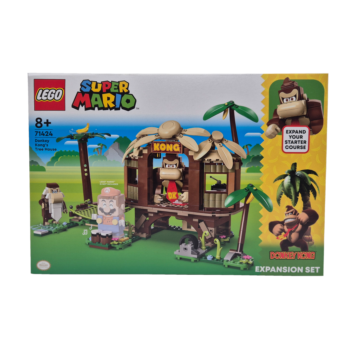 Lego 71424 - Donkey Kongs Baumhaus – Erweiterungsset - Super Mario