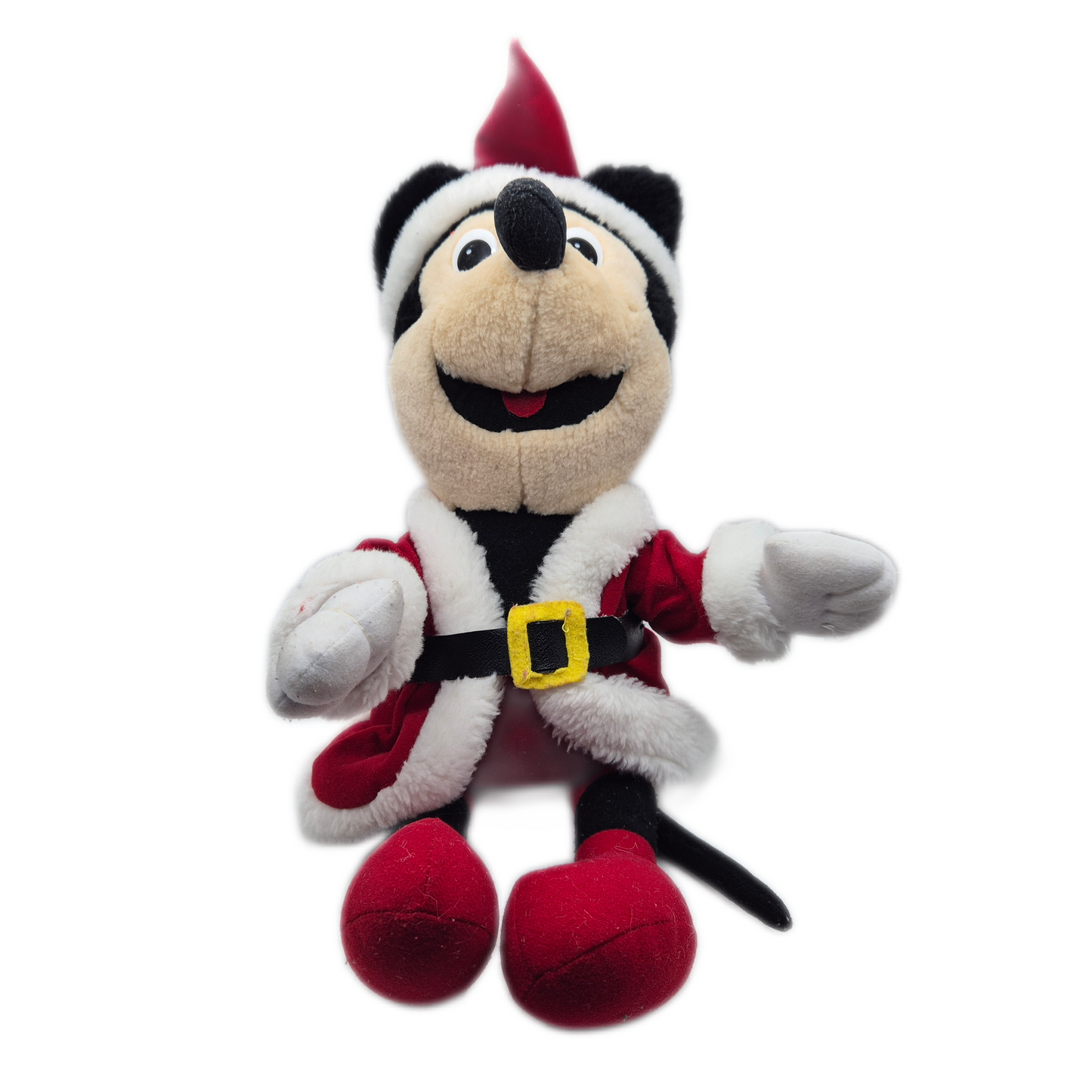 Disney Mickey Weihnachtsmann Plüsch ca 40 cm