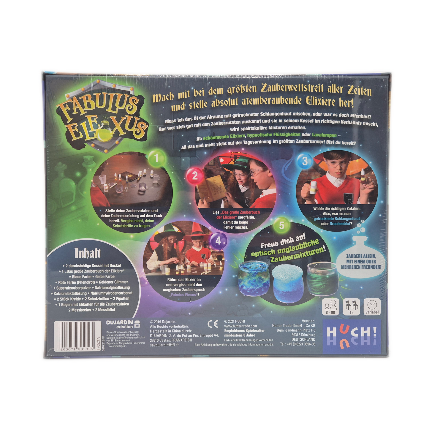 Fabulus Elexus - HUCH! – Experimentierspiel für Nachwuchsmagier - Neu